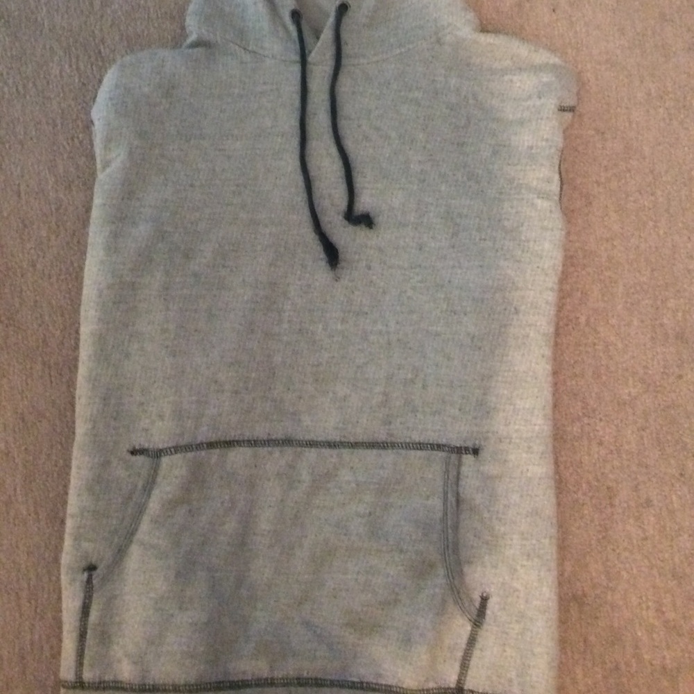 Men's Gray Pullover Hoodie